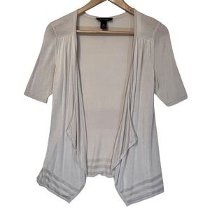 White House  &‎ Black Market Sweater Beige, neutral, short sleeve Lightweight XS